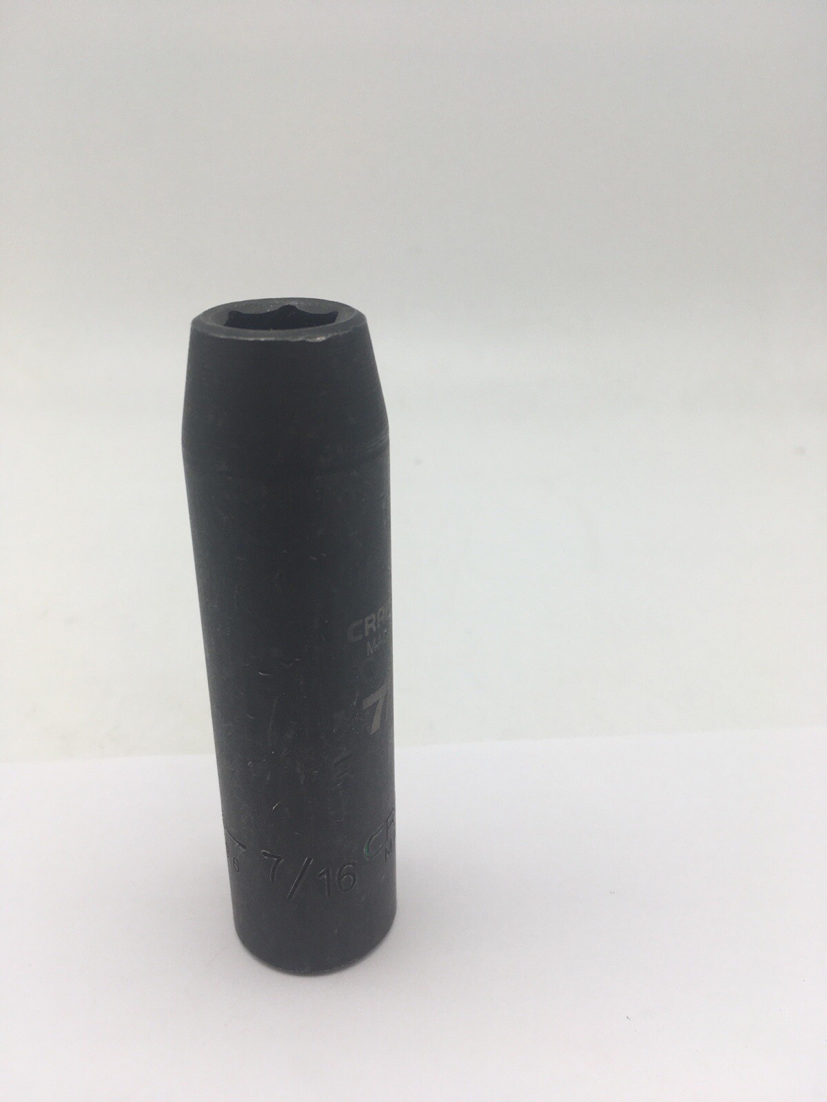 Craftsman 15996 GK 7/16in 1/2″ Drive 6 Point Deep Impact Socket USA Tools