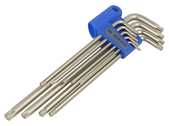 32808MR HEX SET 9 pcs. 1123 – TORX EXTRA LONG T10 – T50 KING TONY