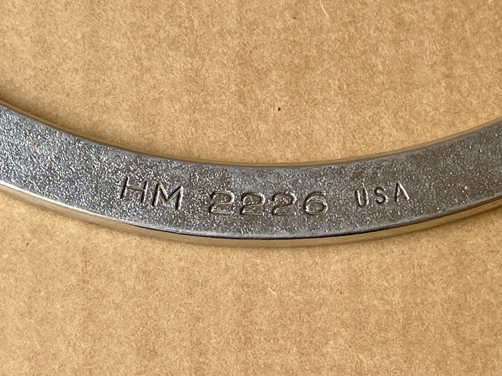 MAC TOOLS HM2226 HALF MOON OBSTRUCTION WRENCH 11/16” 13/16” Made In USA