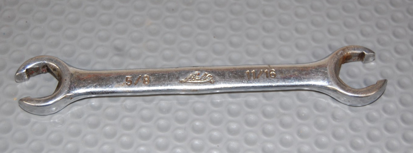B7 Lisle USA 25350 5/8 In x 11/16 In SAE line Flare Nut Wrench 6 Point