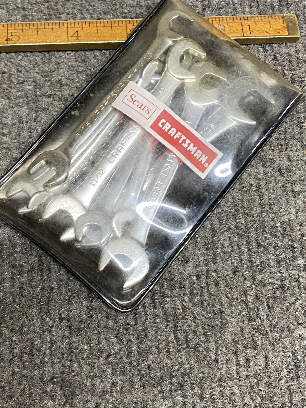 SEARS CRAFTSMAN 8 PC «SUPER TUFF» 4 WAY IGNITION WRENCH SET NO. 9-4306 USA
