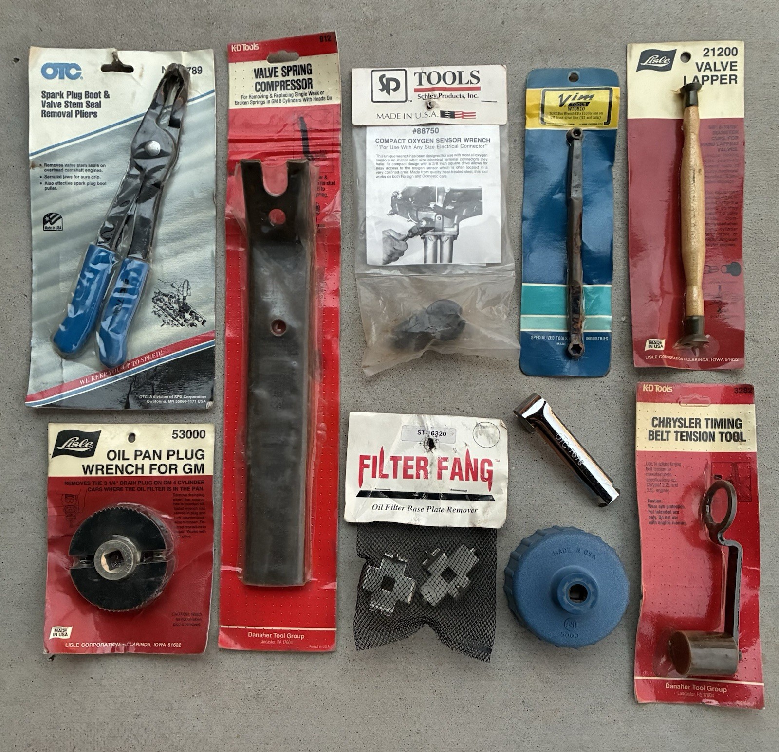 Lot of 10 Automotive Tools OTC Lisle KD VIM AST Schley NOS New Old Stock USA
