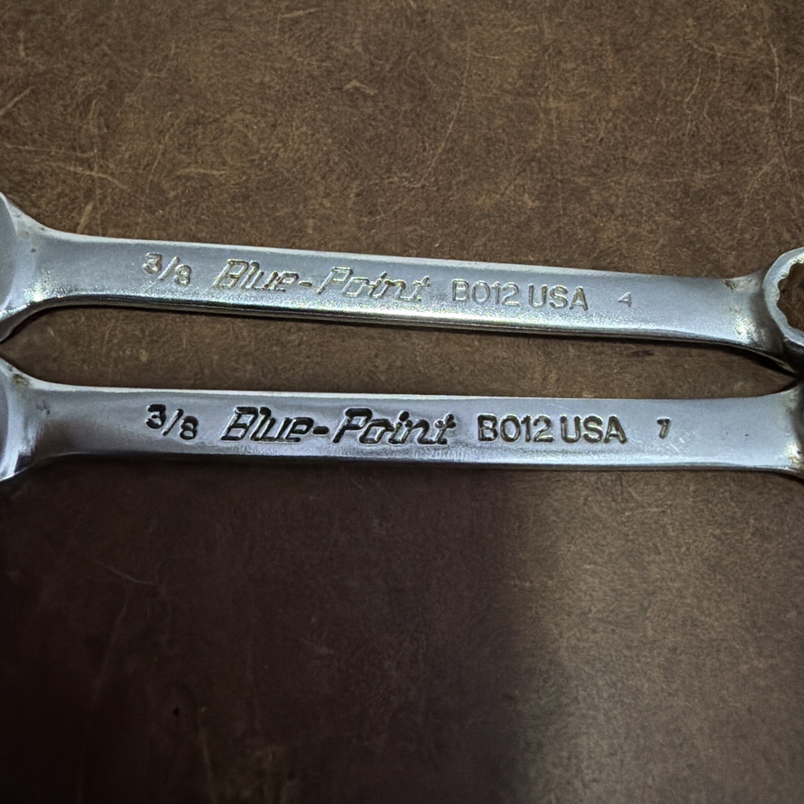 Lot Of 2 Blue-Point B012B / Blue Point Wrench 3/8
