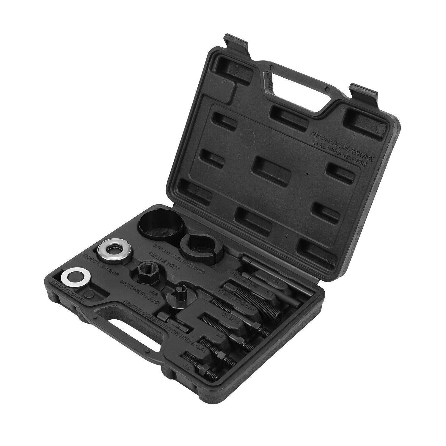 14PCS Set Power Steering Pump Puller Remover Installer Tool Universal Fit