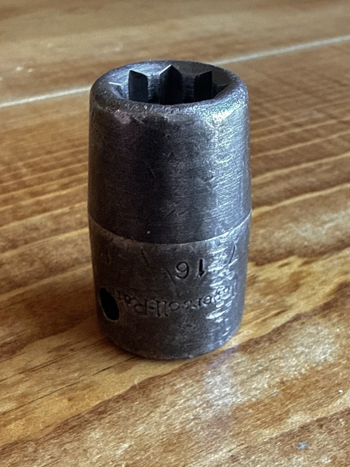 Vintage Ingersoll Rand 1/2” Drive 7/16” 8 Point Impact Socket R414