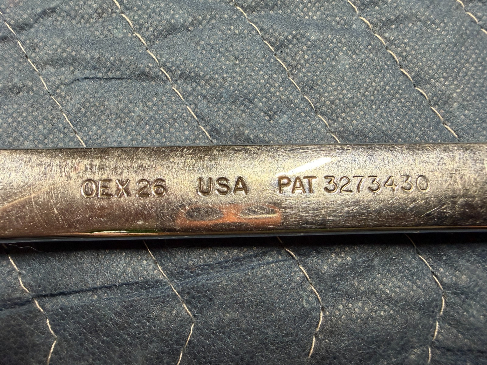 Snap-On OEX26 USA 13/16″ 12PT SAE Chrome Combination Wrench See pictures