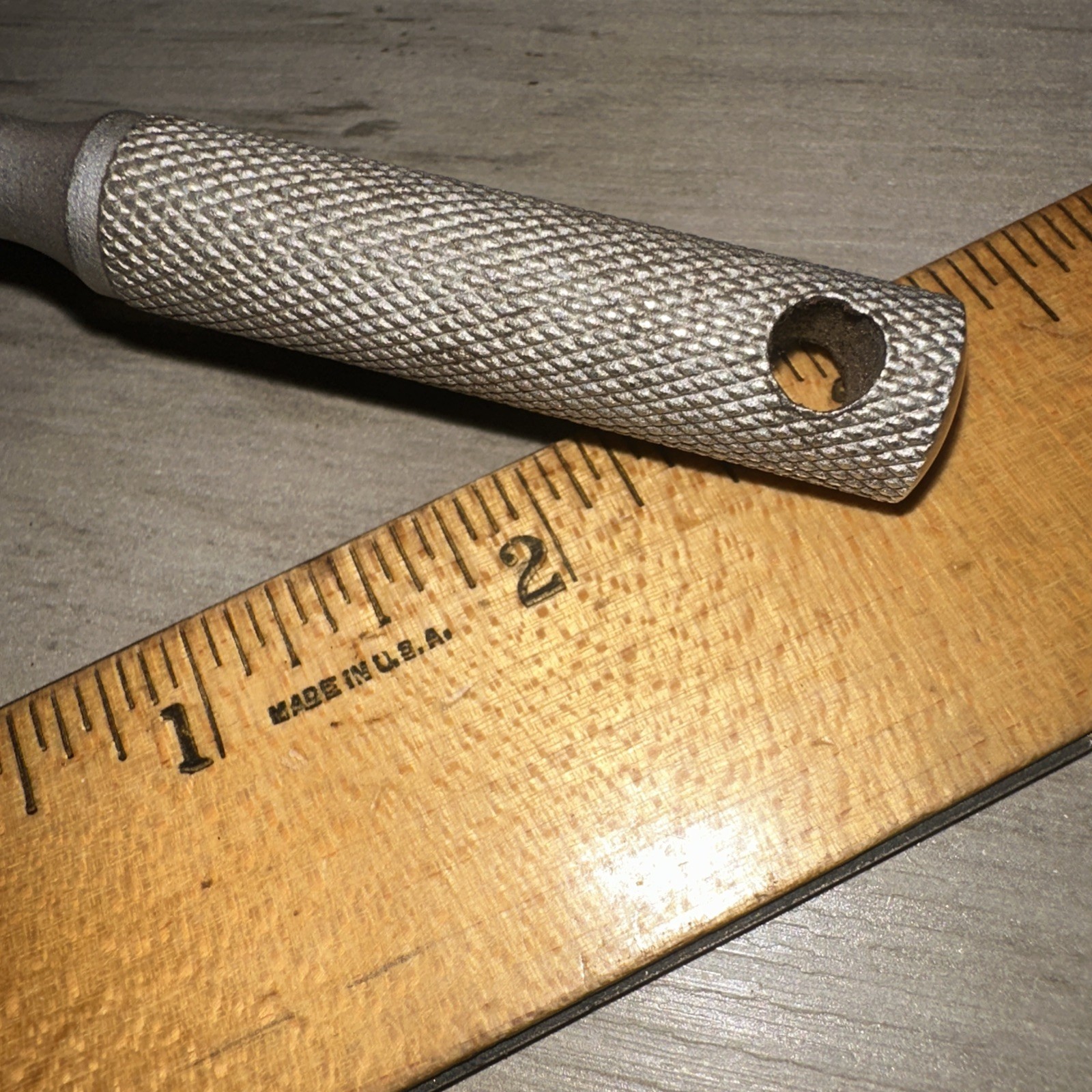 Vintage S-K SK Tools Flex Head Breaker Bar 40953 1/4” Diamond Logo & 1/4” Socket