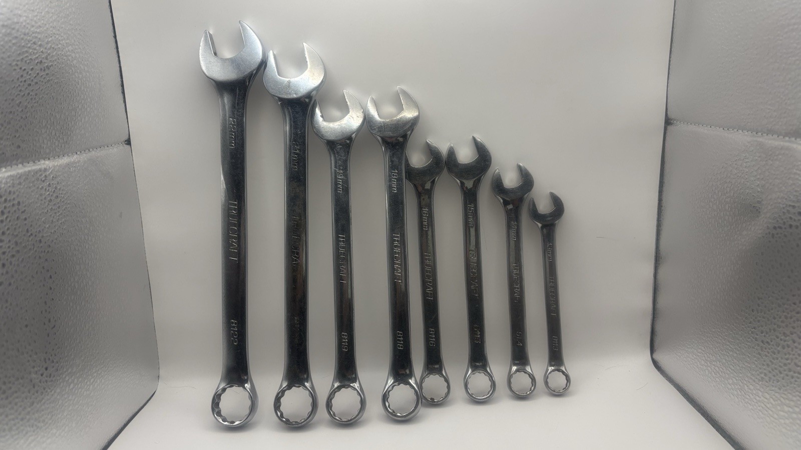 True Craft 12 Point 8 Wrench Set 22mm,21mm,19mm,18mm,16mm,15mm,14mm,13mm Japan