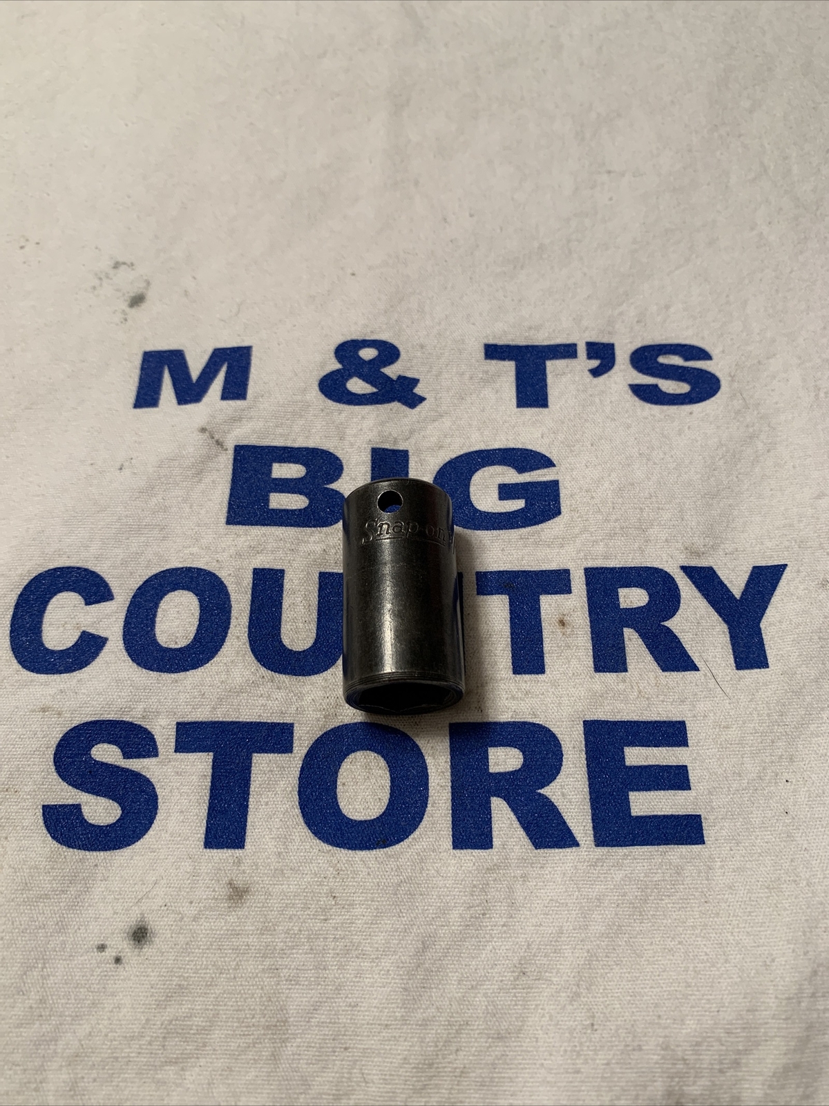 Vintage 1961 Snap-on Tools 3/8” Drive 9/16” Semi-Deep 6pt Impact Socket SPF180