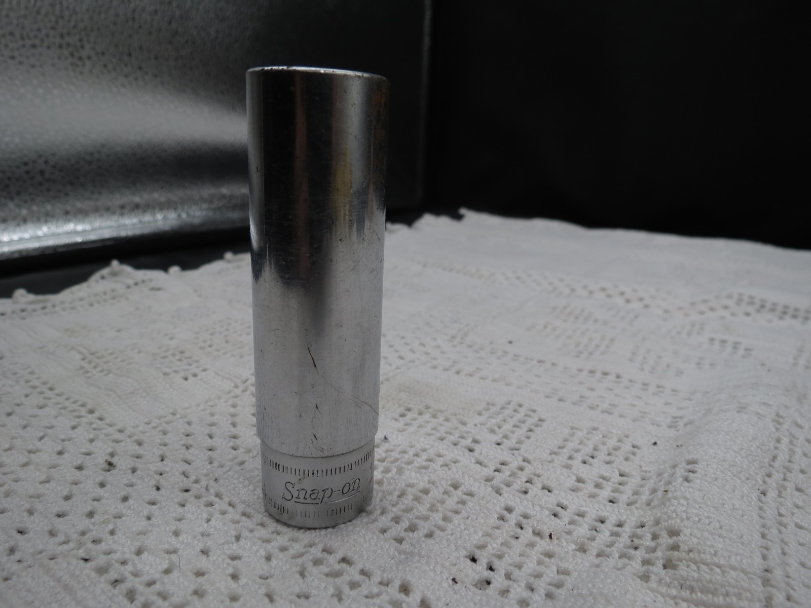 Snap On 1/2″ Drive 6-Point Metric 17mm Flank Drive Deep Socket TSM17