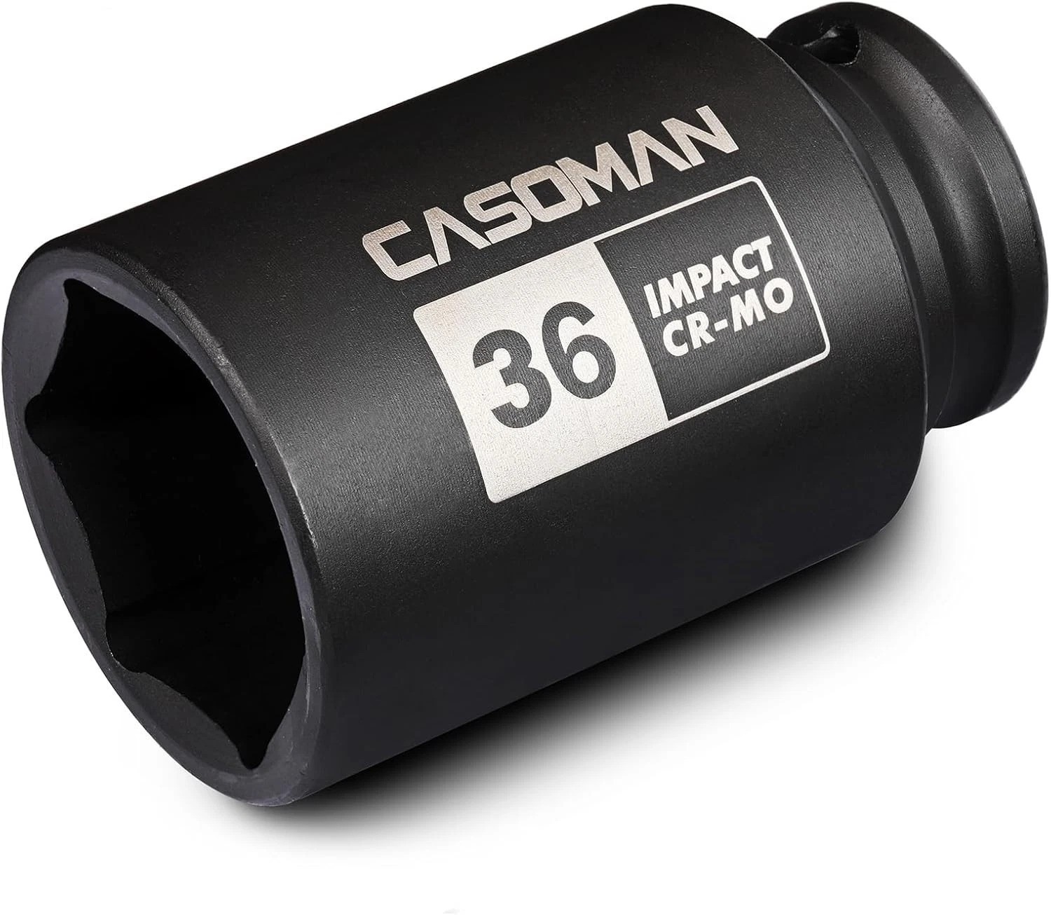 Durable 36mm Deep 6 Point Socket for Axle Removal 1/2 Inch Drive Corrosion Proof