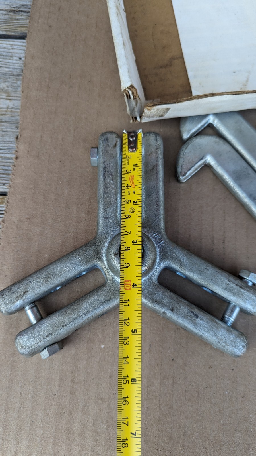 Vintage Dayton Electric USA # 15X718 Puller Large Gear and Pulley Puller Set