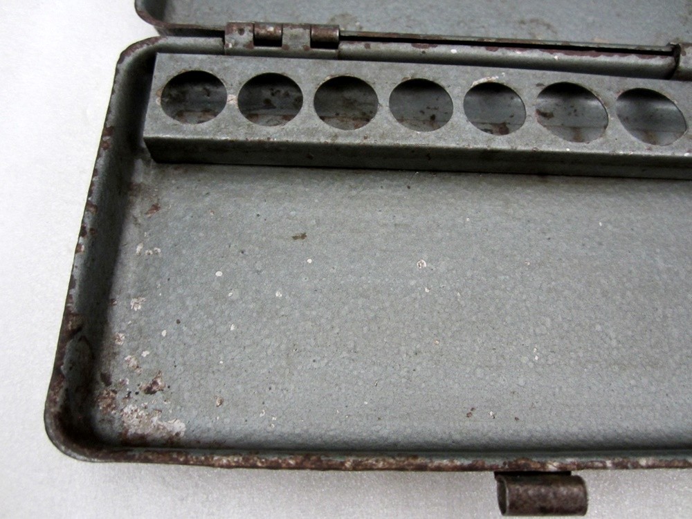 Vintage 1950’s Craftsman 1/4″ Drive Socket Set Metal Case USA