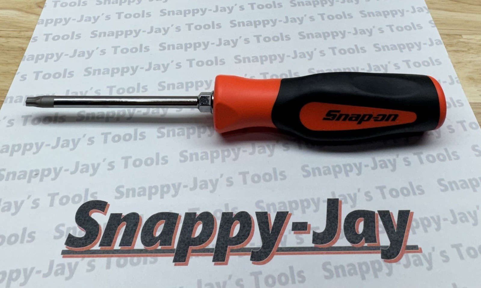 Snap-on Tools USA NEW ORANGE Soft Grip T30 Torx Screwdriver SGDTX430BO