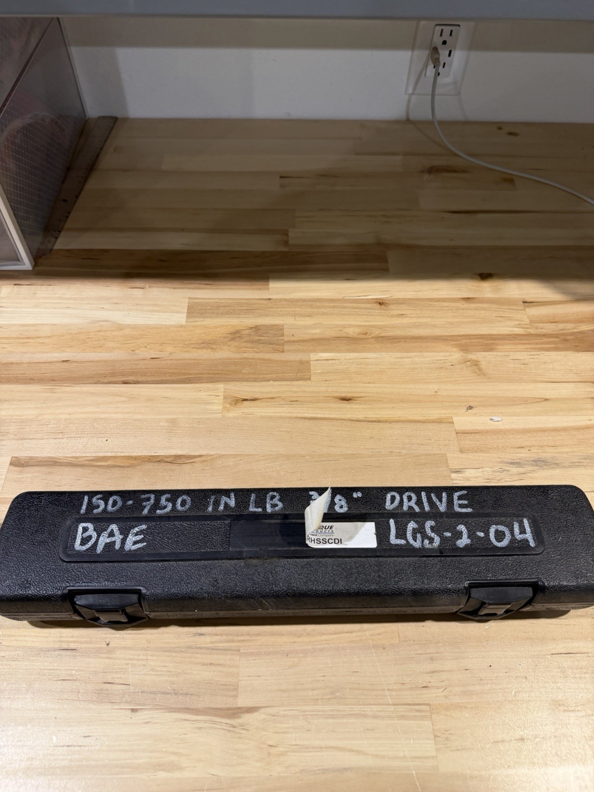 CDI 3/8 Drive Micrometer Torque Wrench Model 7502MRRHSS 100-750 In/Lb W Case USA