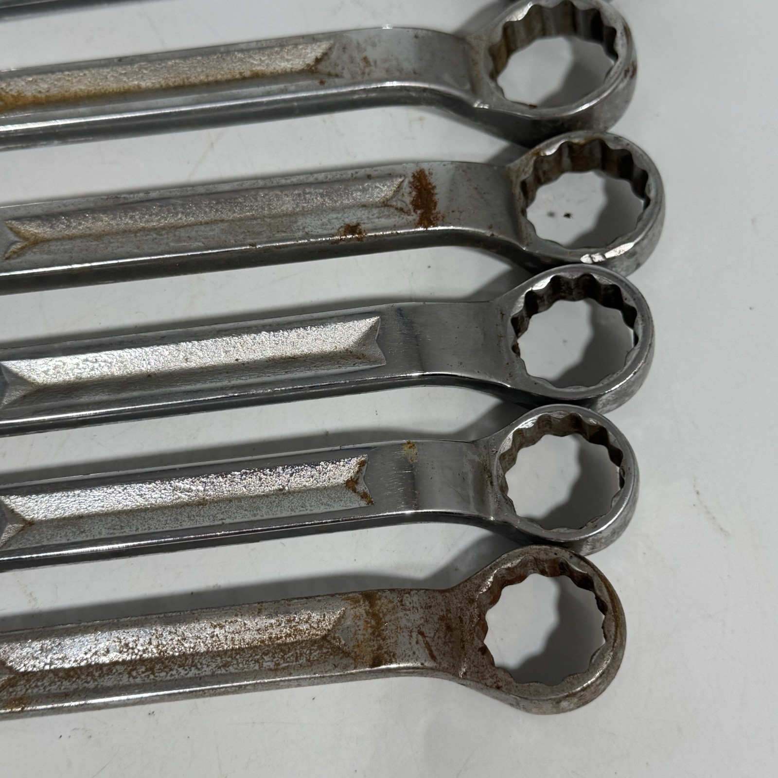 Snap-on Tools XV Series 12-Point SAE Offset Box Wrench Set 7 Pieces