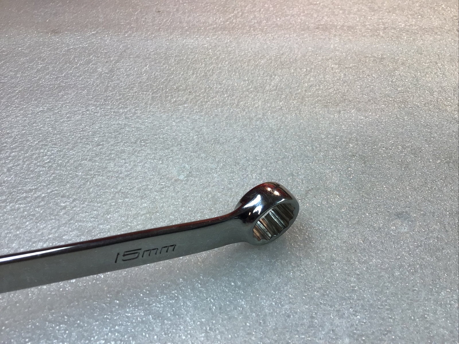 Snap On#SOEXM15 – 15mm, 12 Pt. Flank Dr. Plus Standard Combo Wrench-USA-NICE-