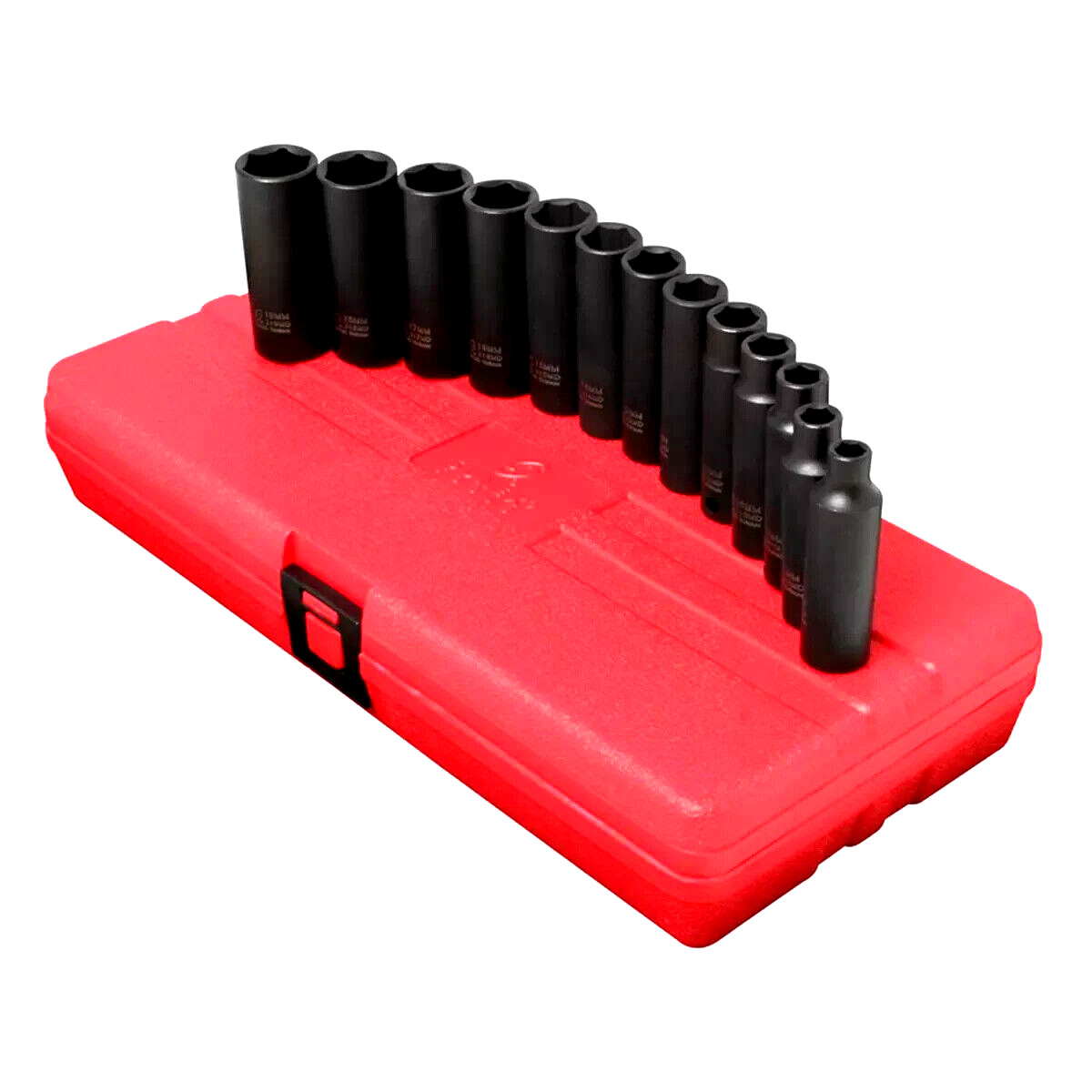 Sunex 3359 Sunex SOCKET SET IMPACT 3/8″ DRIVE 13 PC.DEEP METRIC
