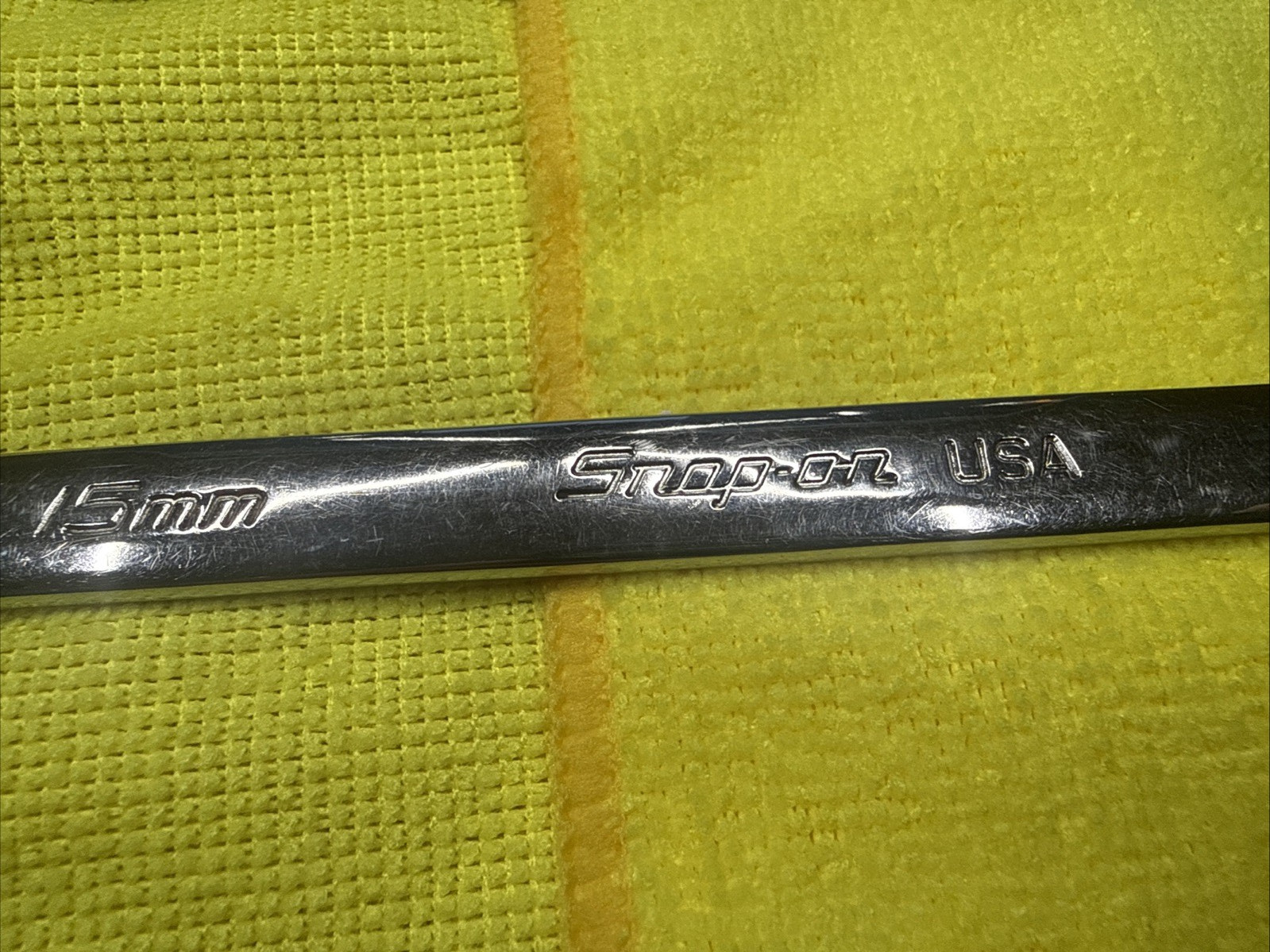 Snap-On Tools SOEXM15 15mm Metric 12 Point Flank Drive Plus Combination Wrench