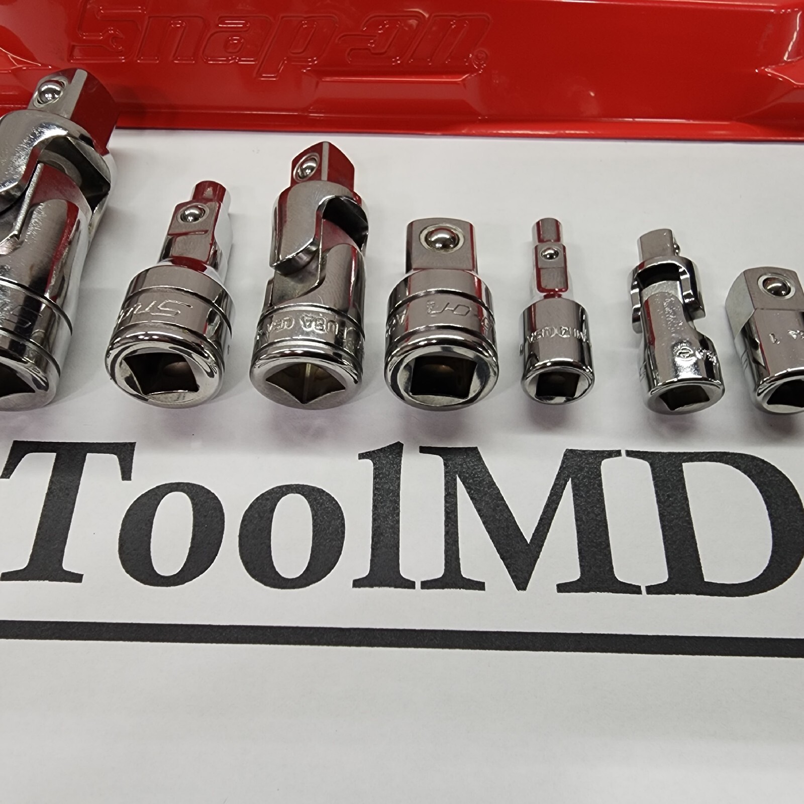 Snap-on Tools USA NEW 7pc Mix Drive Magnetic Adapter Extension Socket Lot Set
