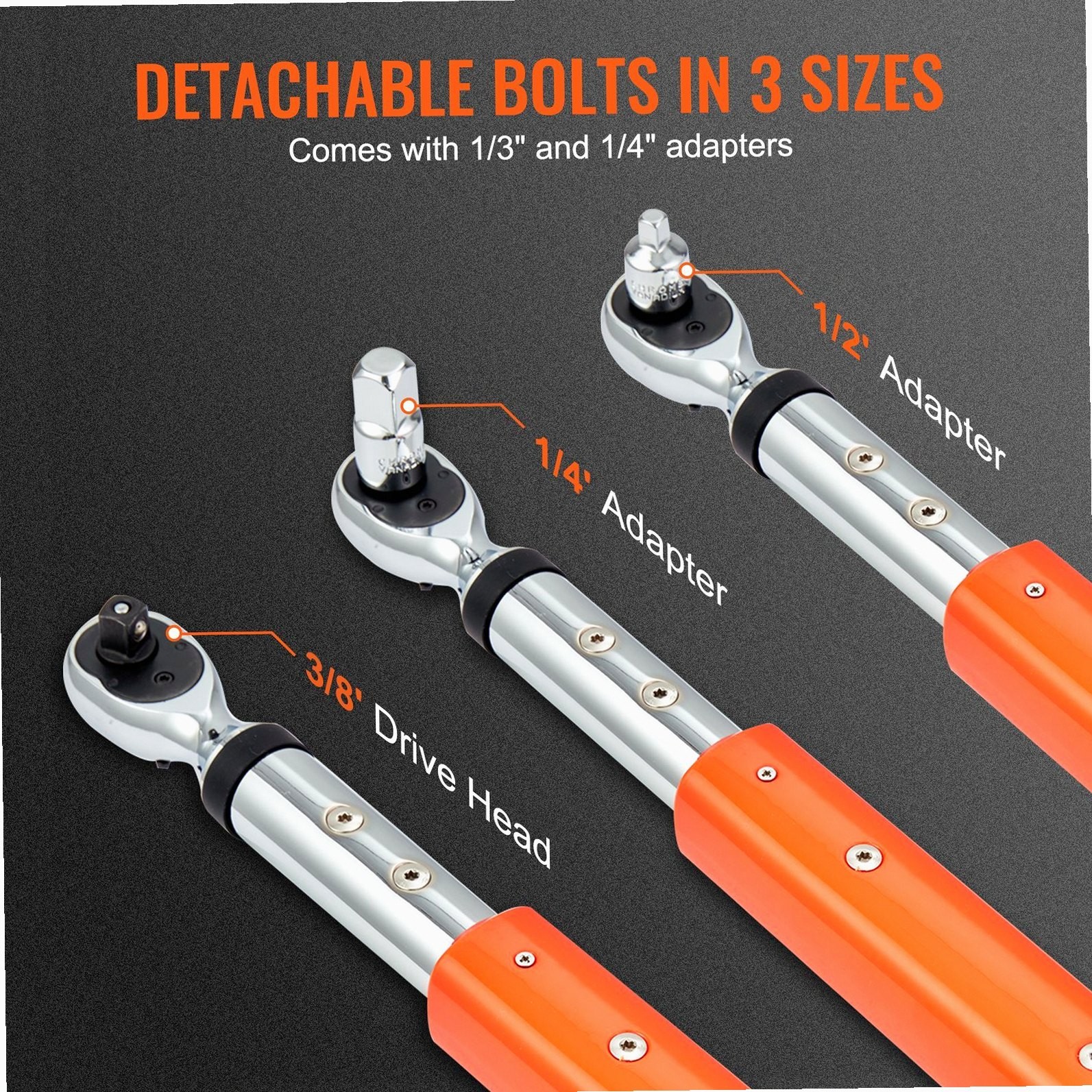 High-Accuracy 3/8″ Digital Torque Wrench ±2% Calibration 3 Modes
