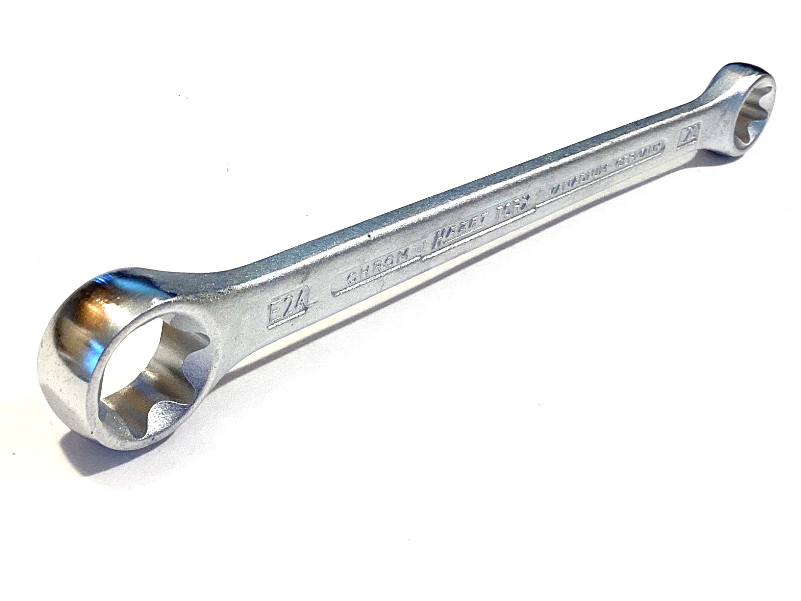 HAZET Tools Double Box End Torx Chrome Vanadium Wrench E20 x E24 Model 609 MINT