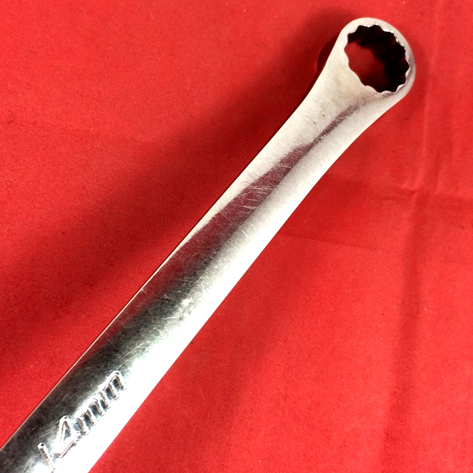 Snap-on 13mm x 14mm XDHFM1314 High Performance 0° Offset Box Wrench Marked