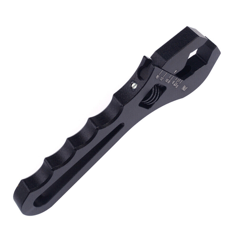Adjustable Aluminum Wrench Spanner Hand Tool for AN3-AN16 Hose End Fitting