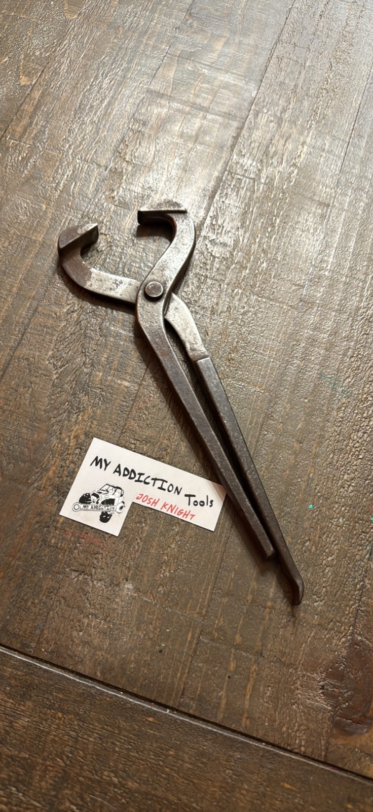 Snap-on GCP10 grease/dust cap removal pliers no owner markings works just as it