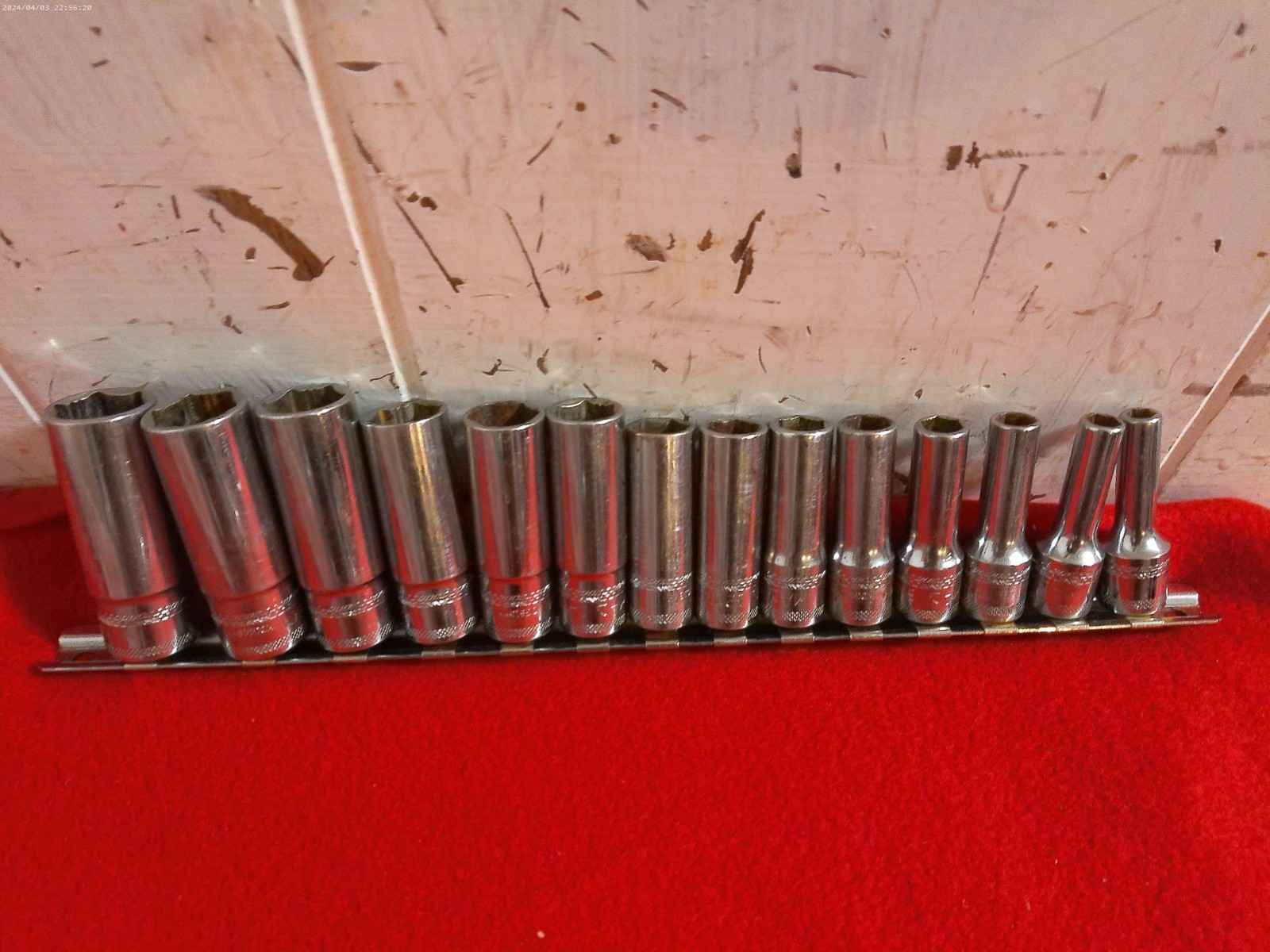 Mac Tools 14pc Socket Set 3/8 19mm – 6mm Drive Chrome Deep