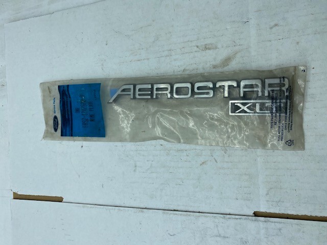 Ford E89Z-1242528-A Emblem Nameplate 88-97 Aerostar XLT Van SKU155T