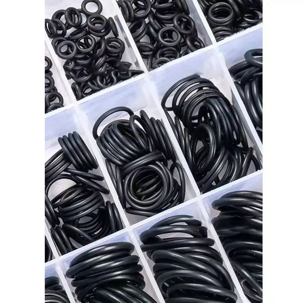 Rubber O Rings Kit 1200pcs with Multiple Sizes for Plumbing and Auto Repair