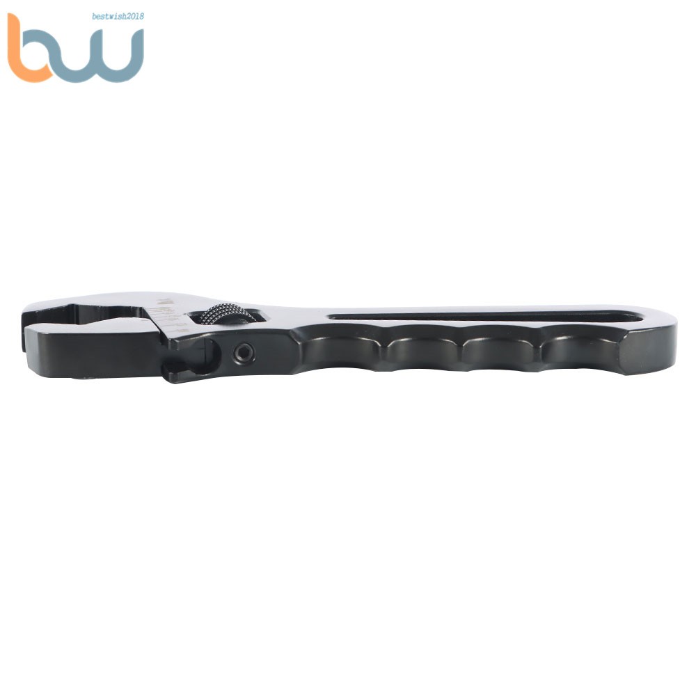 One Black Adjustable Wrench Aluminum Tool Spanner 3AN-16AN For Hose End Fitting
