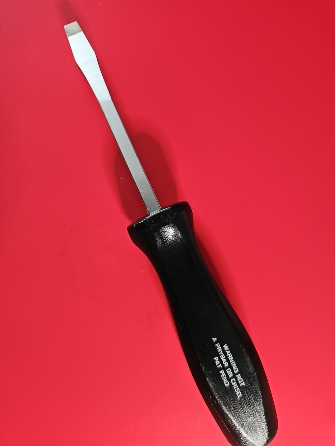 Vintage Snap On SDD44 Square Shank Heavy Duty Screwdriver from the 90s