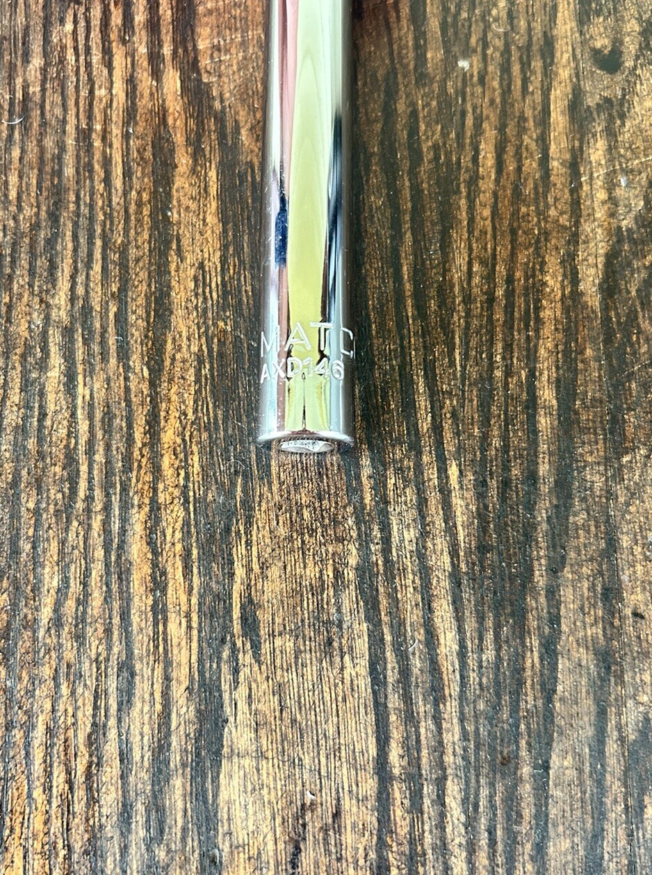 Matco Tools 1/4″ Drive 7/16″ 6 point Metric Chrome Extra Deep Socket AXD146