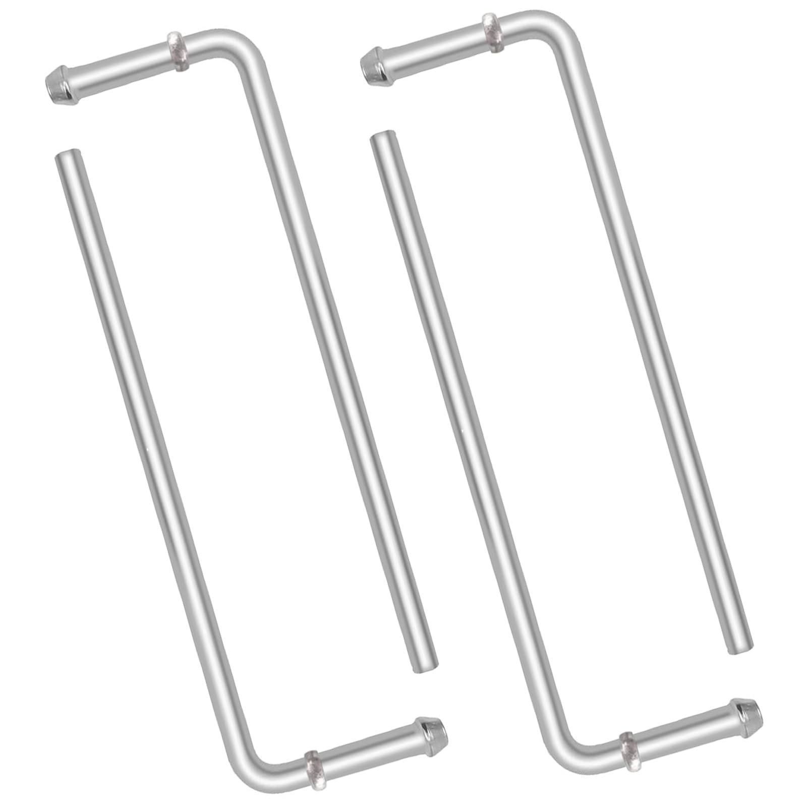 Universal Exhaust Hanger Rod 4Pcs 10 Long 304 SS Muffler Hanger Bracket