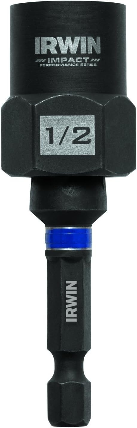 IRWIN 1/2″ Bolt-Grip 1859107 Impact Performance with 3/8-Inch Square Drive **