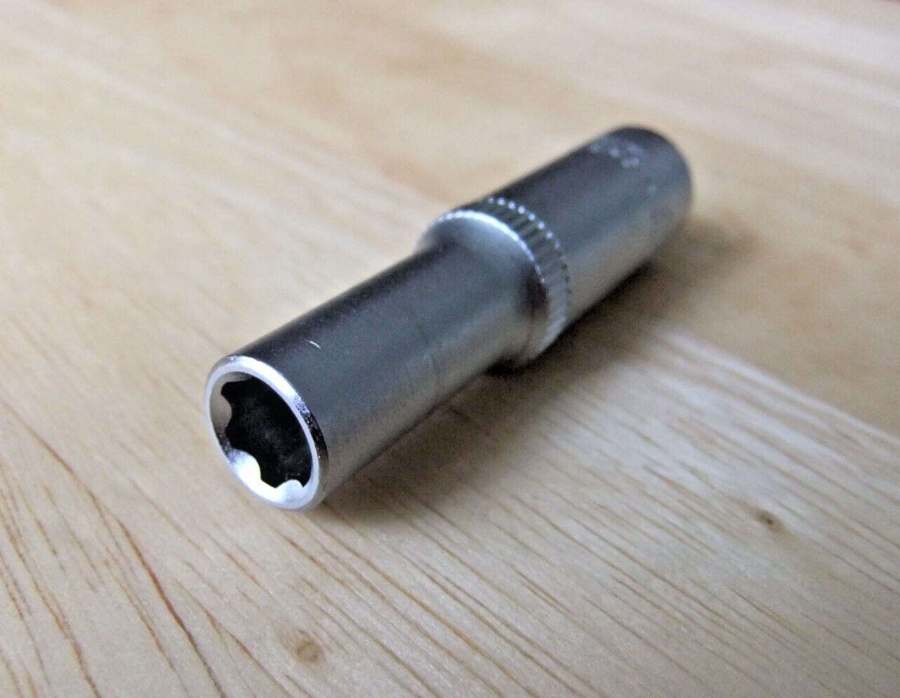 Welzh Werkzeug 5.5mm x 1/4 Drive Chrome Vanadium Deep Socket – 50mm Long