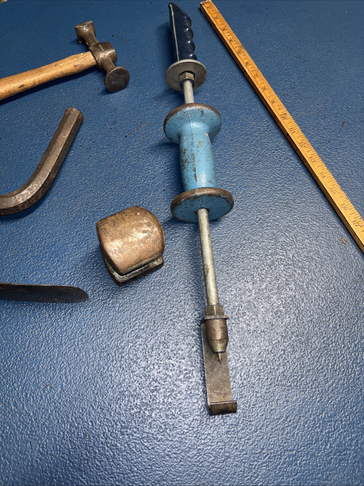 Ferguson D-1 LARGE Curved Slapping Spoon Tool AUTO BODY & Plumb Hammer & other
