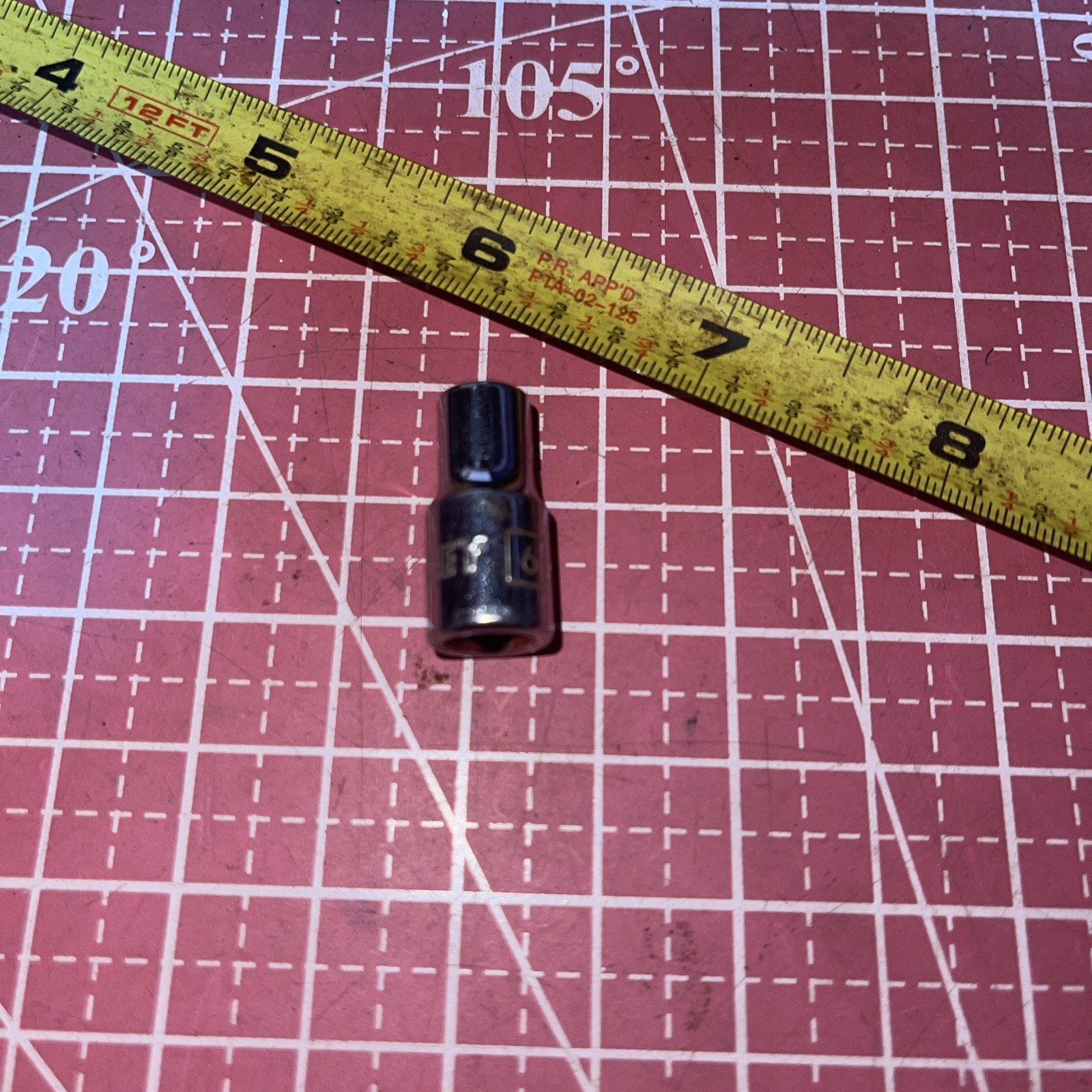 Stanley Tools 86-103 6 MM Metric 1/4 In Drive 6 Point Socket 86103 6MM 1/4”