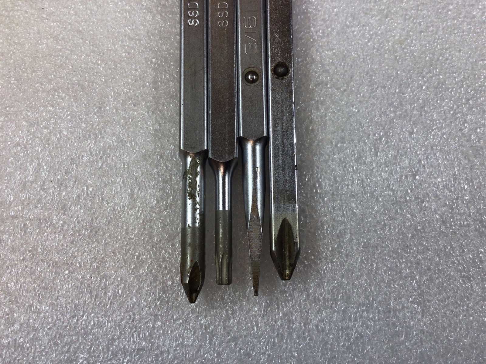 Snap On#SSDD42 – Reversible Screwdriver 5 Pc. Set w/SDDD44 Storage Case-USA-NICE
