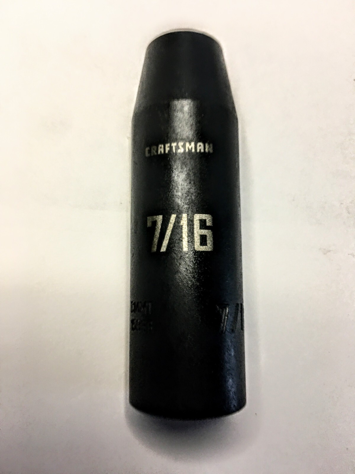 Craftsman 7/16″ x 1/2″ Dr Deep Impact Socket – 6Pt – CMMT 15997 – Free Ship