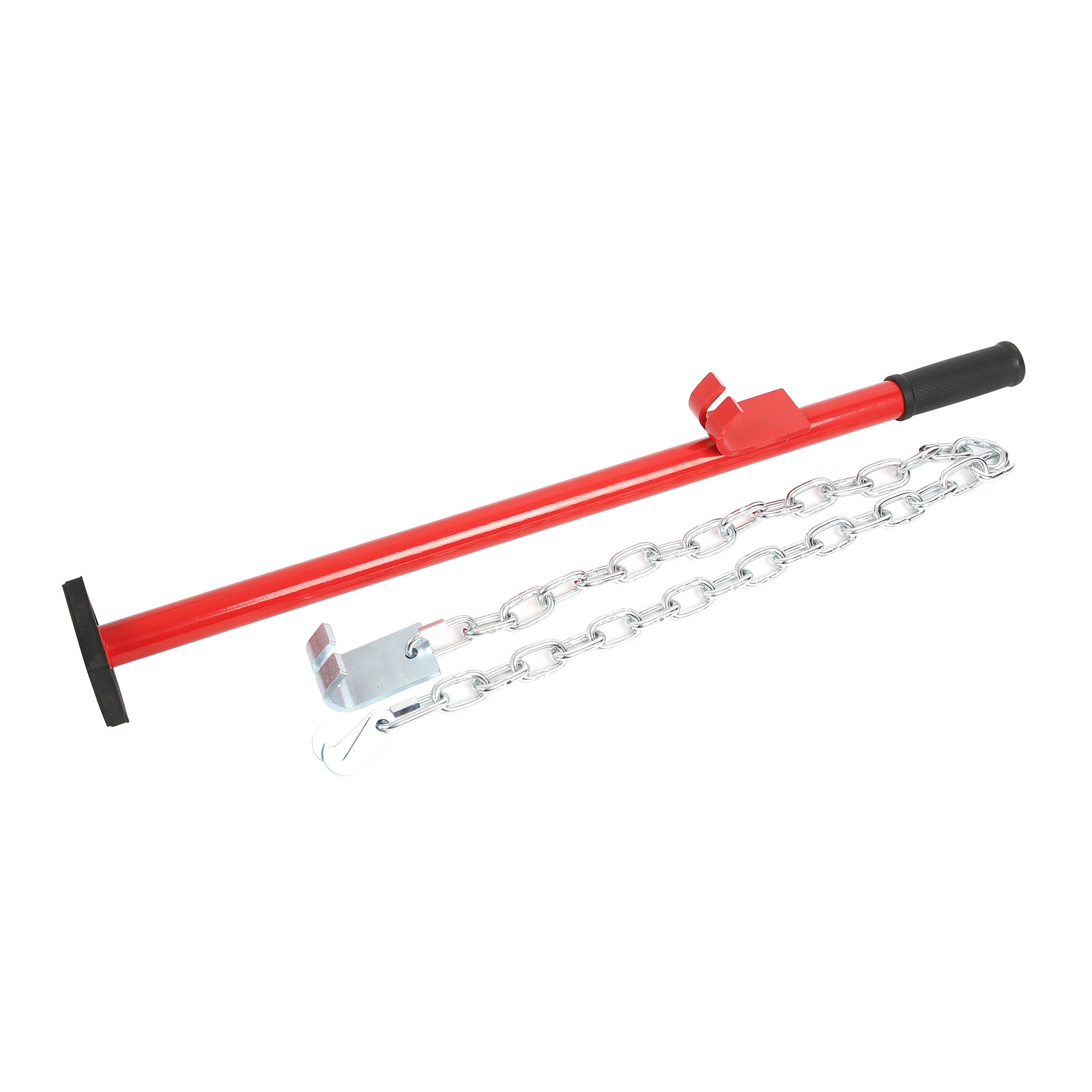 Pulling Stick Body Kit-Car Panel Bumper Alignment Repair Tool 6ft chain, J-hooks