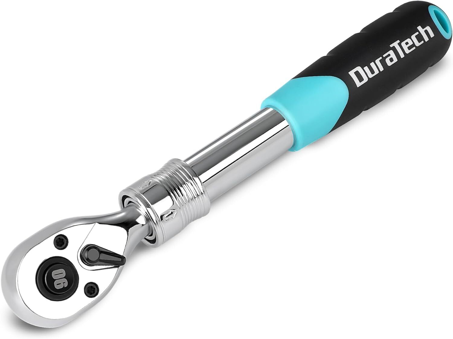 DURATECH 3/8″ Drive Extendable Ratchet Handle 90-Tooth Quick-Release Reversible