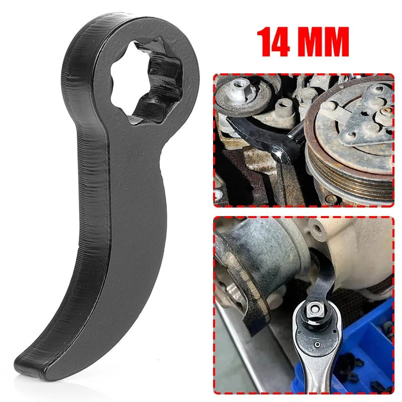 10PCS Pry Bar Wrench Adapter Head Half Shaft Removal Crowbar Ratchet Tool 1/2″