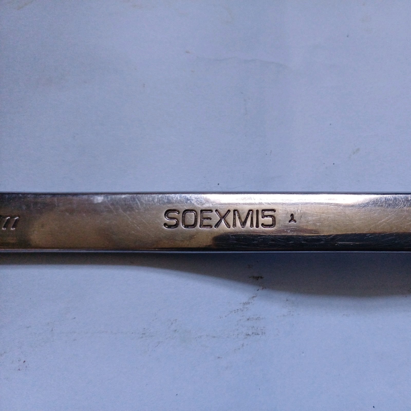 Snap On 15mm Flank Drive Plus Chrome Combination Spanner SOEXM15