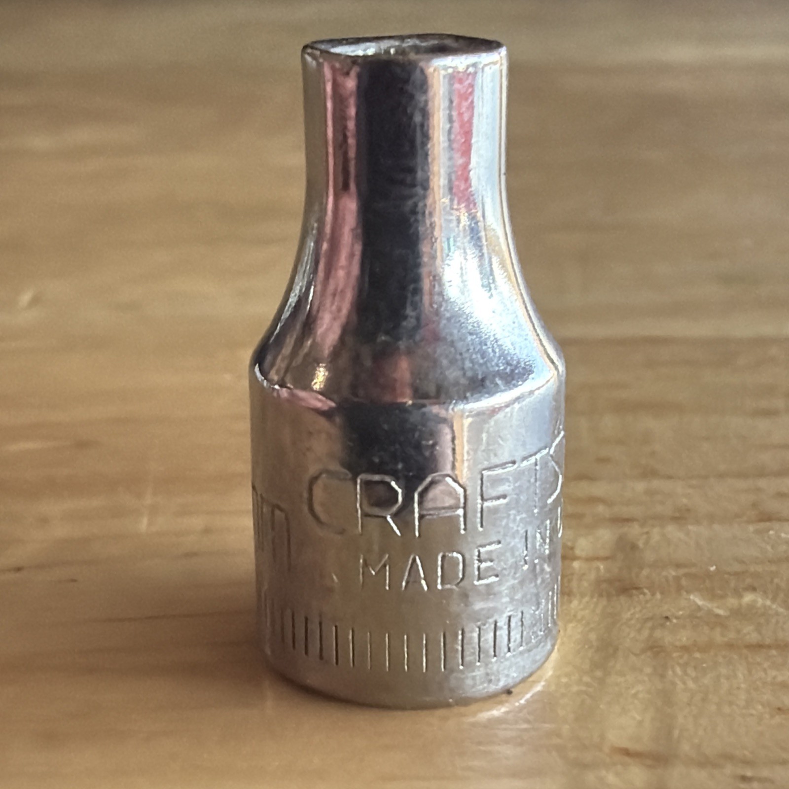 Craftsman 4mm Shallow Socket 1/4″ Drive 6 Point G Series 43505 Made in USA