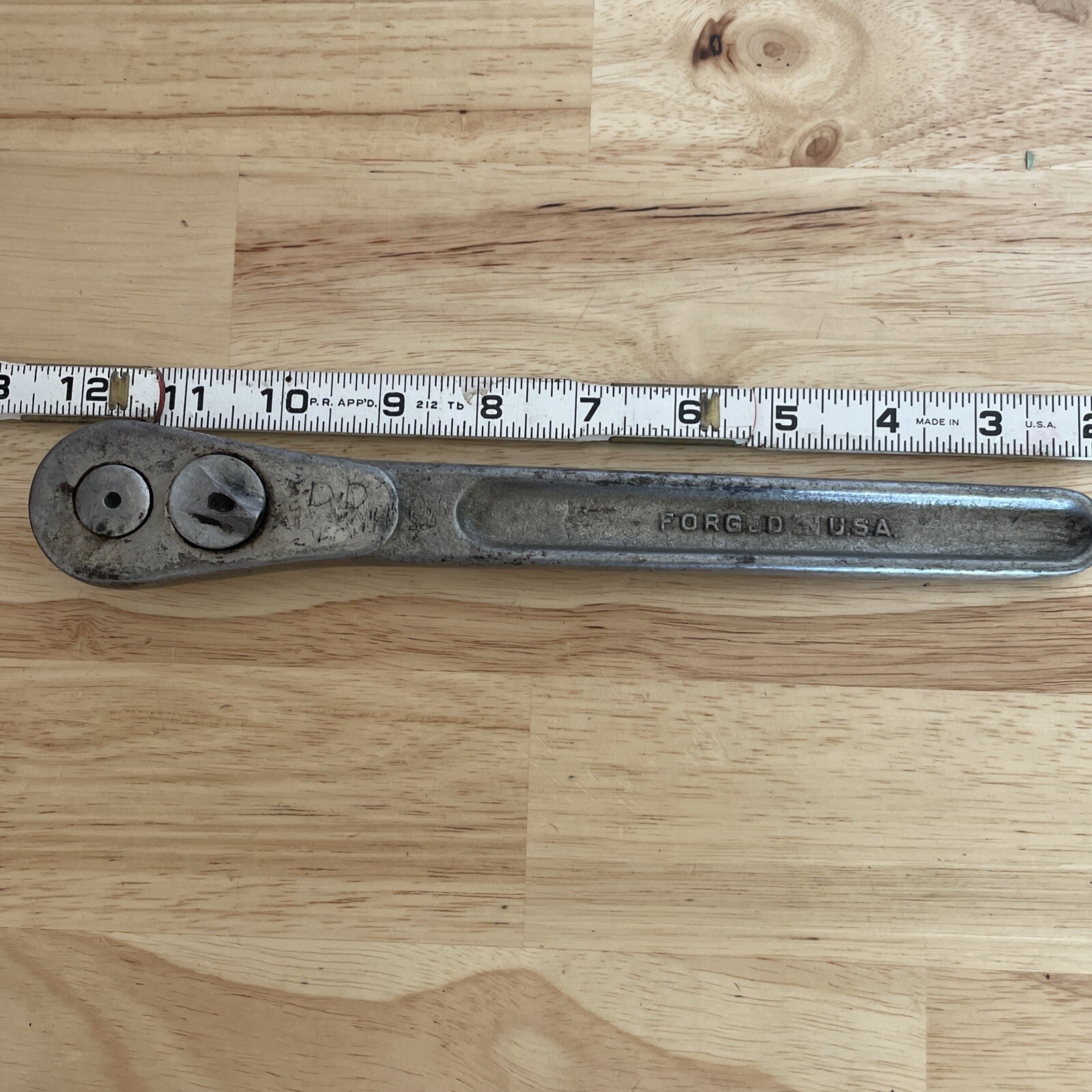 Armstrong S-51 ratchet wrench 1/2″ drive 10 inches long Vintage Chicago USA