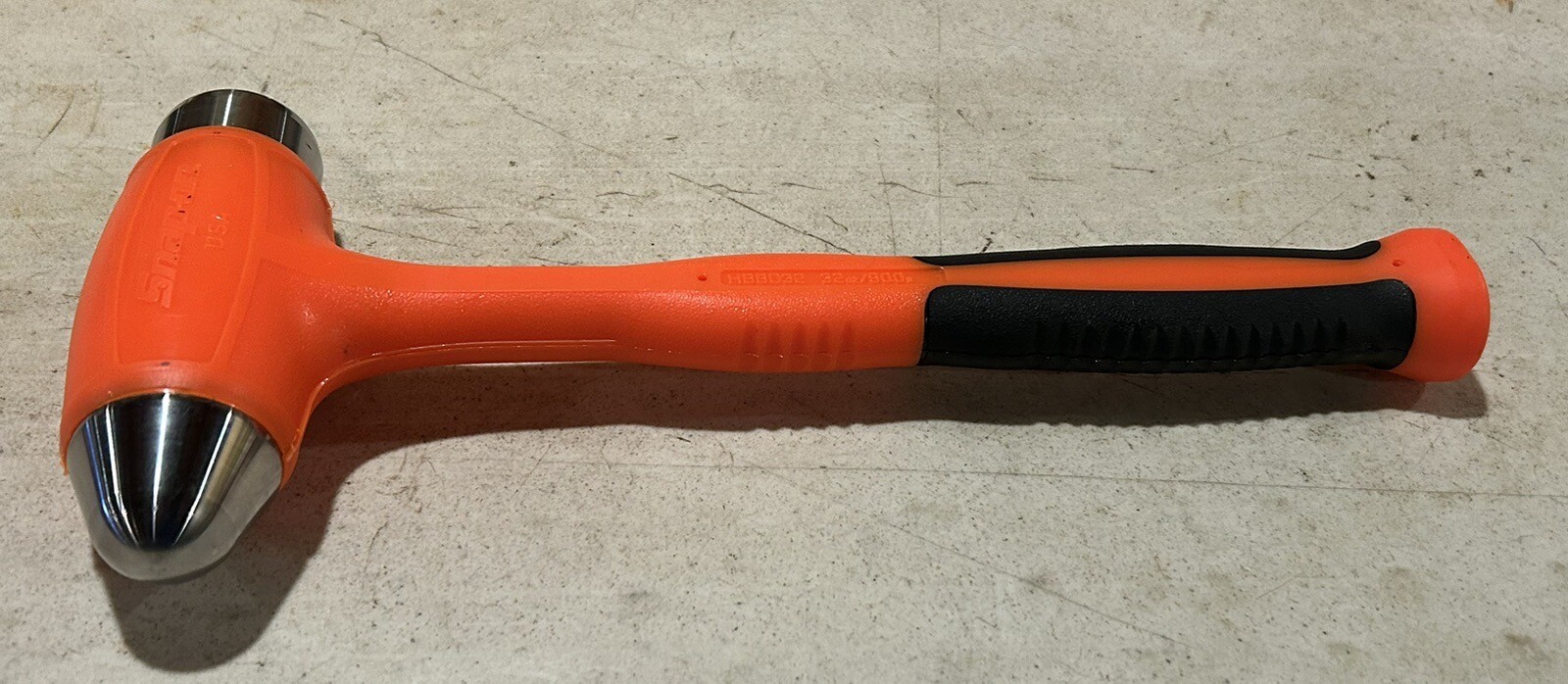NEW Snap-on Tools 32oz/900g ORANGE Soft Grip DeadBlow Hammer HBBD32