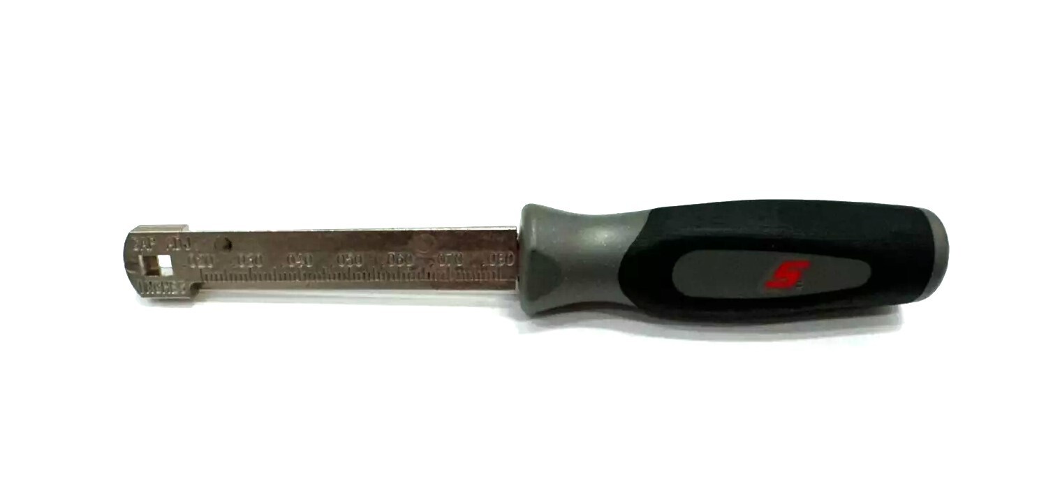 *NEW* SNAP ON Pocket SPARK PLUG GAP GAUGE RAMP GAUGE *TITANIUM HANDLE* FBP2DT